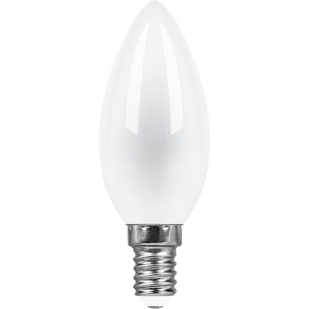 Лампа светодиодная Feron LB-73 Свеча E14 9W 230V 2700K - фото