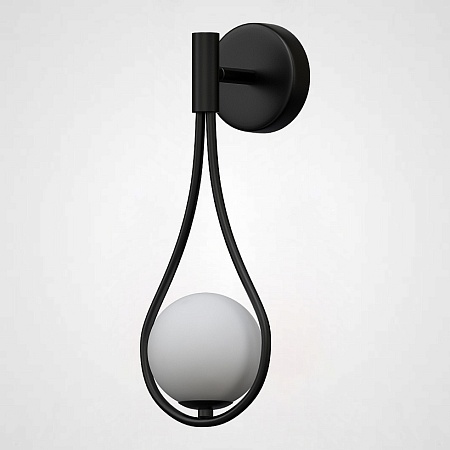Настенное Бра Hoop Drop Wall Black Imperiumloft 213746-26 - фото