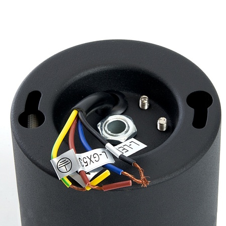 Светильник потолочный Feron HL352 12W, 230V, GX53 и подсветка 1W, 4000K, черный - фото