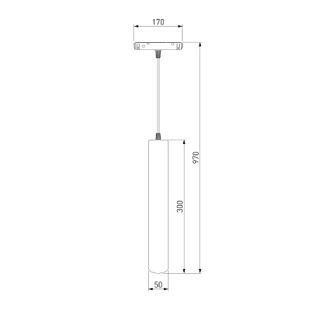 Slim Magnetic P01 Трековый светильник 6W 4200K черный 85014/01 85014/01 Elektrostandard - фото