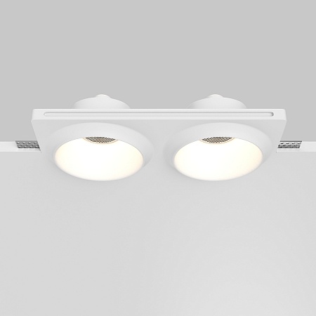 Встраиваемый светильник Technical DL124-GU10-02-TRS-W - фото