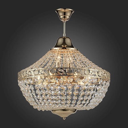 Люстра подвесная ST-Luce Французское золото/Прозрачный E14 11*40W SL669.203.11 - фото