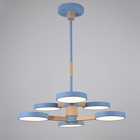 Подвесная Люстра Turna Dbl L6 Blue Imperiumloft 229090-26 - фото