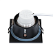 Точечный встраиваемый светильник Arte Lamp HELM A2868PL-1BK - фото