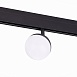 Магнитный трековый светильник Черный LED 1*7W 3000K 520Lm Ra>80 120° IP20 L120xW90xH192 ST358.436.07 - фото