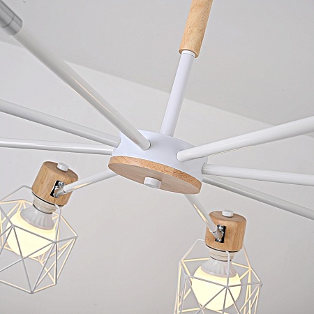 Потолочная Люстра Corf B3 White 8 Lamps Imperiumloft 189481-26 - фото