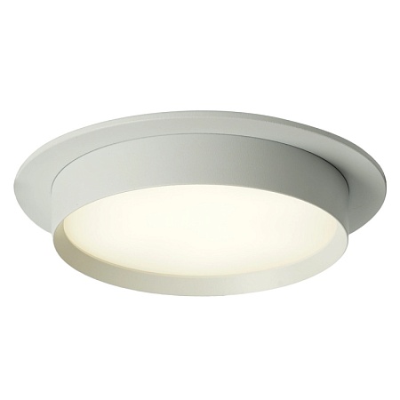 Светильник встраиваемый Feron DL507 потолочный GX53 белый круг - фото