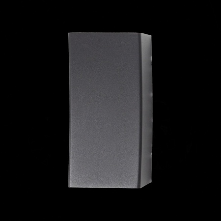 Светильник уличный настенный ST-Luce Черный кварцевый LED 2*5W 4000K SL088.421.02 - фото