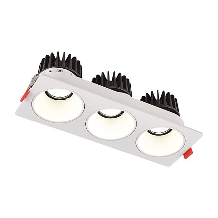 Встраиваемый корпус для светодиодного модуля серии ST850, ST851 ST-Luce Белый ST052.508.03 - фото