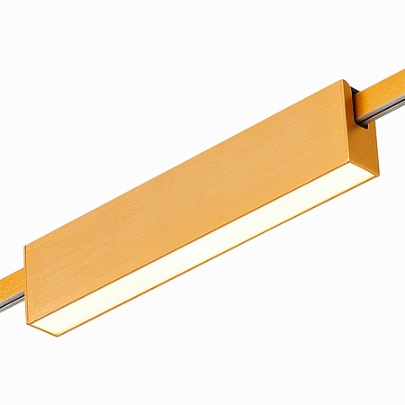 Магнитный трековый светильник FARM Золотистый LED 1*12W 3000K 580Lm Ra90 120 IP20 L232x ST817.206.12 - фото