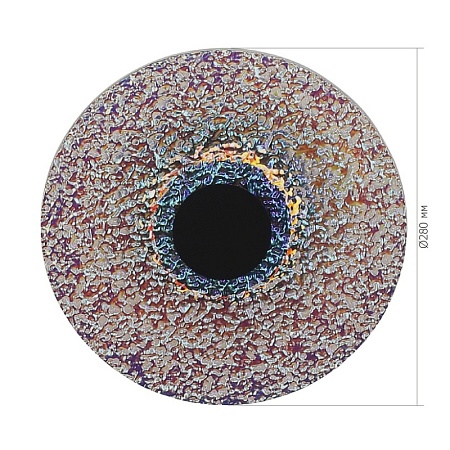 Светильник подвесной ST-Luce черный/радужный LED 1*8W 4000K SL6142.423.01 - фото