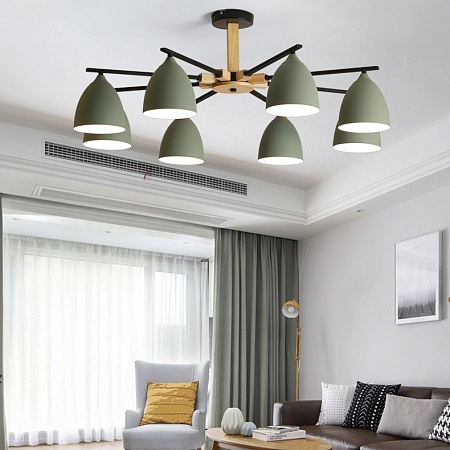 Потолочная Люстра Noa 3 Gray Imperiumloft Imperiumloft 101838-26 - фото