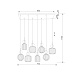 Подвесной светильник TK Lighting 11045 Sophia Cognac - фото