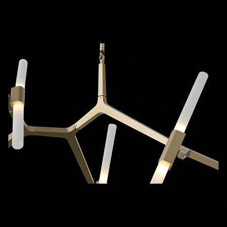 Люстра потолочная ST-Luce Золотистый/Белый G9 10*5W SL947.202.10 - фото