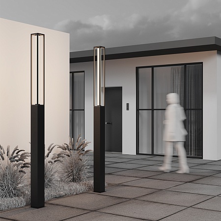 Садово-парковый светильник Outdoor O480FL-L25B3K - фото