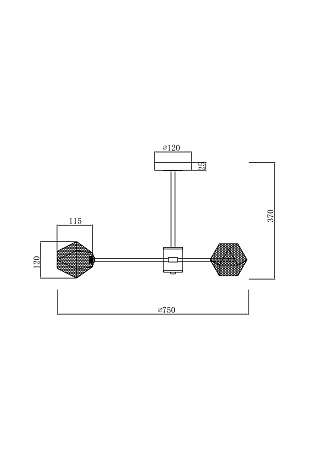Люстра Freya FR5328CL-06B - фото