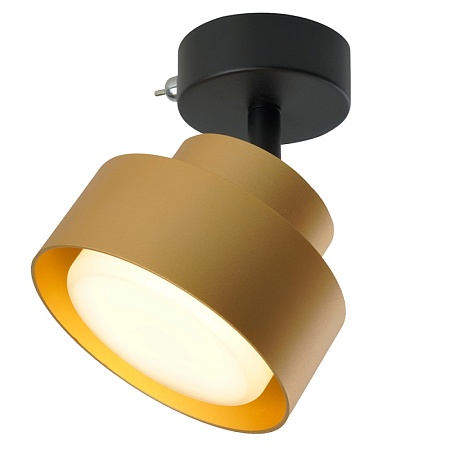 Светильник настенный HL3670 AURA 12W, 230V, GX53, золото - фото