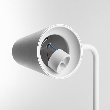 Светильник под лампу Feron DE185 BELL 35W, 230V, GU10, белый - фото