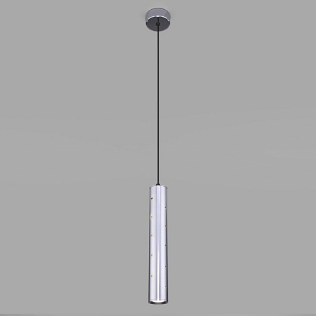 Подвесной светодиодный светильник Bong 12W 4200K хром 50214/1 LED хром - фото