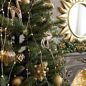 Гирлянда Eurosvet 200-004 теплый белый