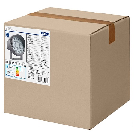 Светодиодный светильник ландшафтно-архитектурный Feron LL-702  85-265V 24W красный IP65 - фото