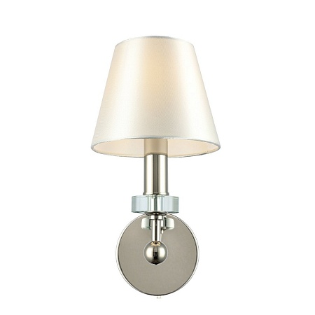 Светильник настенный ST-Luce Никель/Белый E14 1*40W SL1755.151.01 - фото