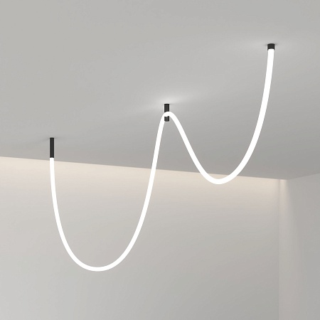 Гибкий неон 336Led 12W IP20 3000K Full light круглый теплый белый, 3 м 24V 12W 336Led 2835 IP20 Elektrostandard - фото