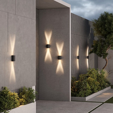 Светильник садово-парковый светодиодный Twinray 4000K 35194/W Elektrostandard - фото