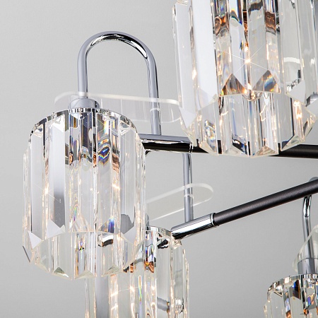 Потолочный светильник Eurosvet 70090/8 графит - фото