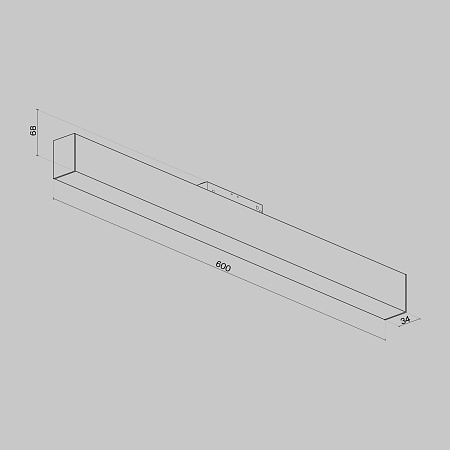 Трековый светильник Technical BASIS TR012-2-20W4K-B - фото