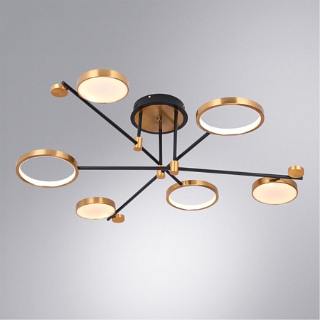 Потолочная люстра Arte Lamp HOLLY A1364PL-6PB - фото