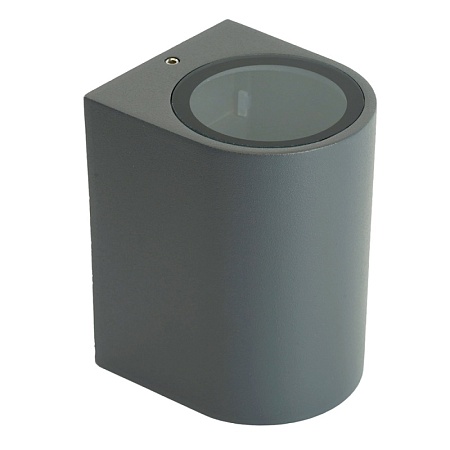 Светильник садово-парковый Feron DH014,на стену, GU10 230V, серый - фото