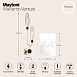 Настенный светильник (бра) Maytoni Ventura MOD012WL-02G - фото