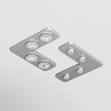 Соединитель угловой, 2шт - фото