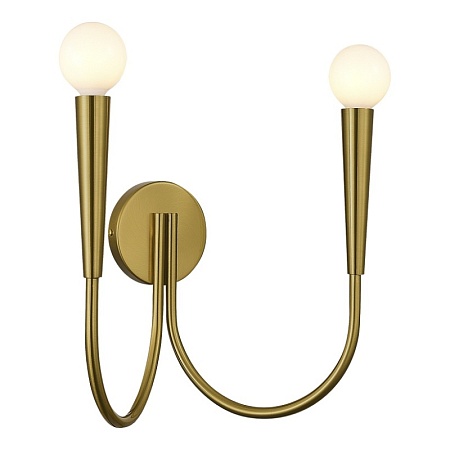 Светильник настенный ST-Luce Латунь E14 2*60W SL1243.301.02 - фото