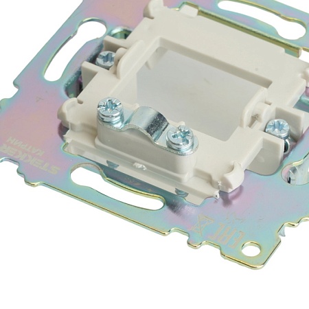 Кабельный вывод (механизм), STEKKER, серия Катрин, графит, GLS00-7116-06 - фото