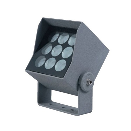 Светодиодный светильник ландшафтно-архитектурный Feron LL-896  AC220-240 9W красный IP66 квадрат - фото