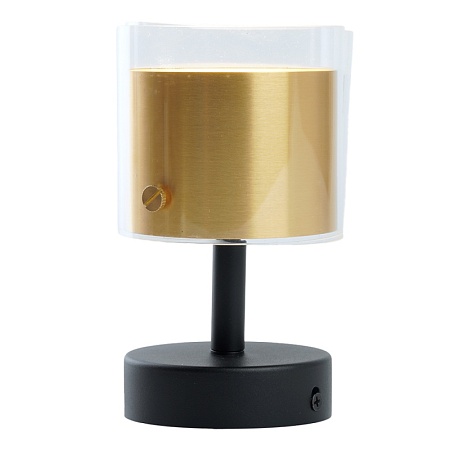 Светильник Feron HL3891 LUMINA настенно-потолочный под лампу GX53, золото, черный - фото