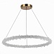 Люстра подвесная ST-Luce Золотистый/Прозрачный LED 1*73W 3000 - 6500K SL6105.213.01 - фото