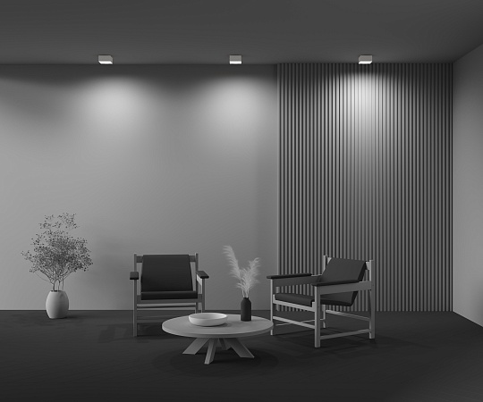 Потолочный светильник Technical Zon C032CL-12W3K-SQ-W - фото