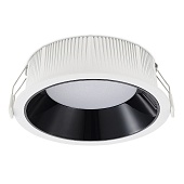 Св-к встр. Черный LED 1*18W 3000K 1 620Lm Ra80 120° IP20 D160xH60 100-240V ST755.438.18