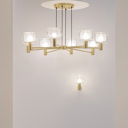 Подвесной светильник Maytoni Vision MOD411PL-08G - фото