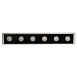 LL-893 Светодиодный линейный прожектор для подсветки стен, красный, 250*40*25mm, 6W DC24V, IP65 - фото