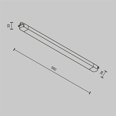 Трековый светильник Technical TR000-1-24W3K-W_1 - фото