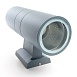 Светильник садово-парковый Feron DH0702, на стену вверх/вниз, 18W 2*E27 230V, серый - фото