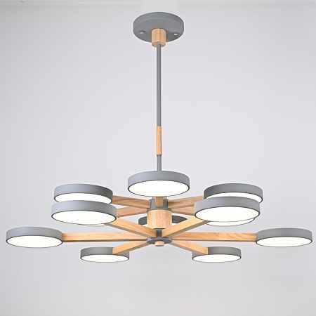 Подвесная Люстра Turna Dbl L12 Gray Imperiumloft 229089-26 - фото