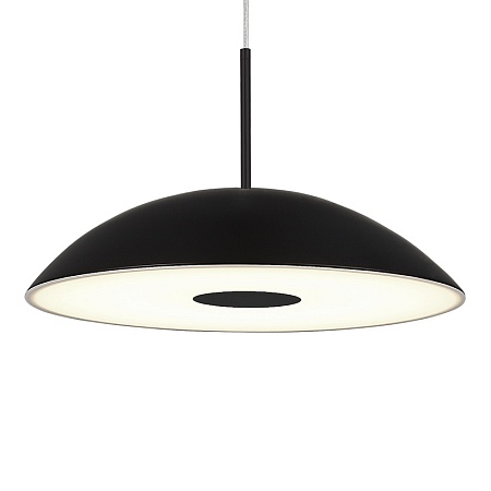 Светильник подвесной ST-Luce Черный/Черный LED 1*24W 3000K SL6128.403.01 - фото
