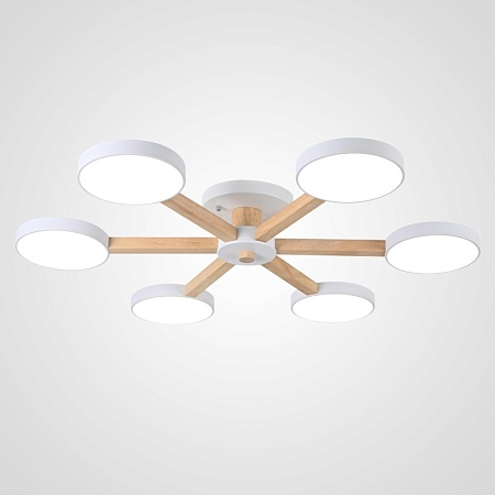 Потолочная Люстра Turna 6 White Imperiumloft 178335-26 - фото