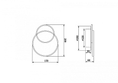 Настенный светильник (бра) Freya FR10025WL-L10W