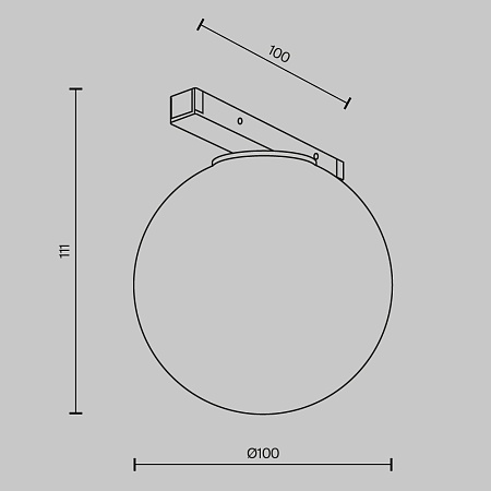 Трековый светильник Technical TR177-1-5WTW-B - фото